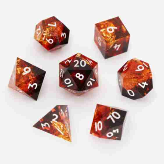 Everything Dice Fireheart Dice Set