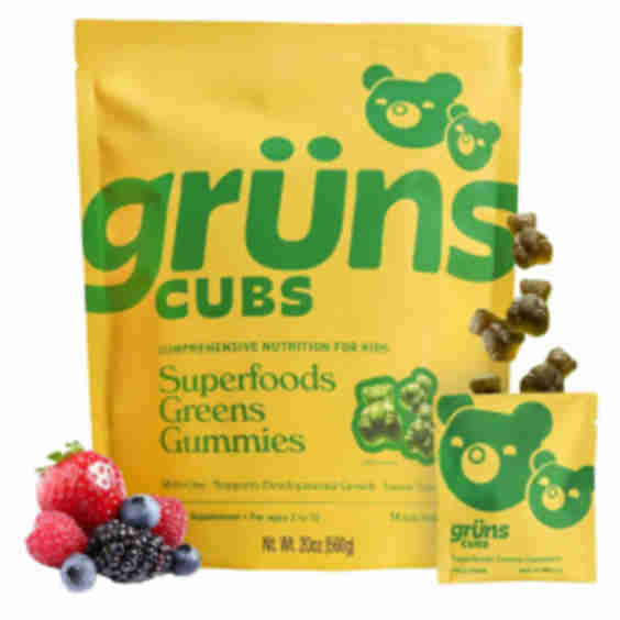 Cubs Superfood Greens Gummies for Kids