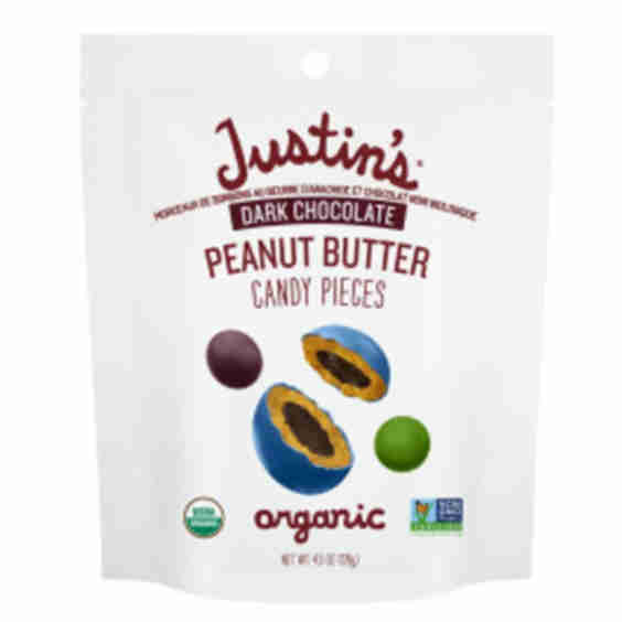 Organic Dark Chocolate Peanut Butter Candy Pieces