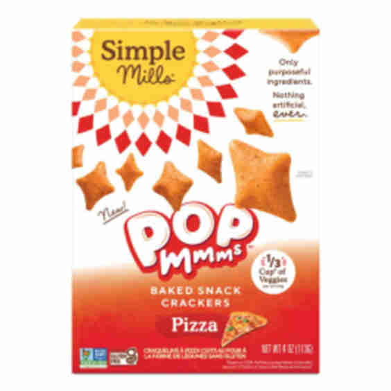Gluten-Free Pop Mmms Veggie Flour Baked Crackers Pizza