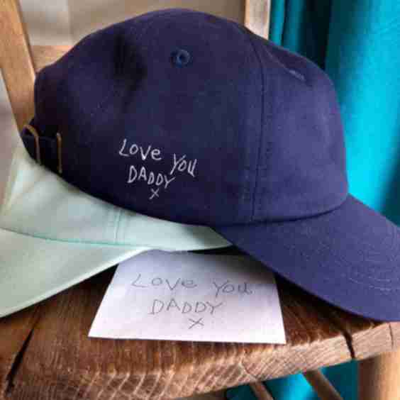 Personalised Hand Writing Cap Gift