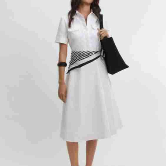 Belted Midi Dress
