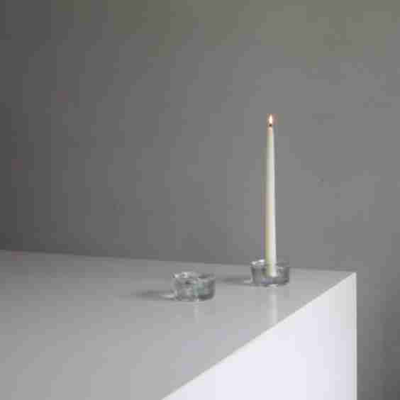 Vintage Blenko Glass Candle Holders