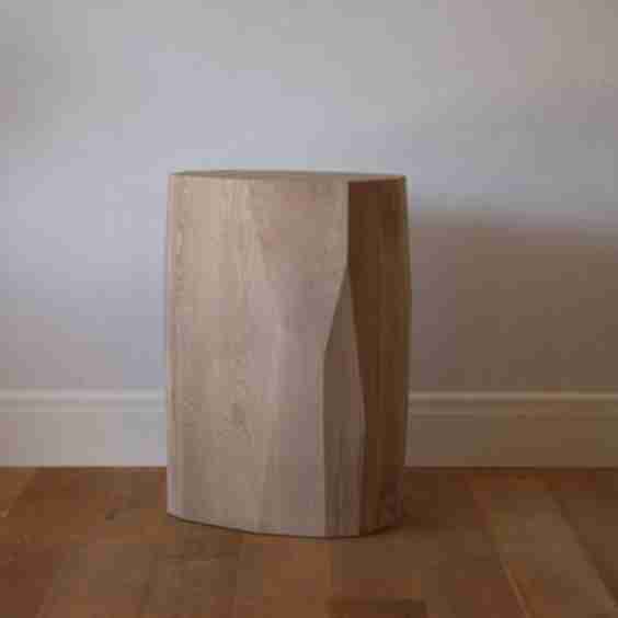 Hand-Carved Display Pedestal Xl