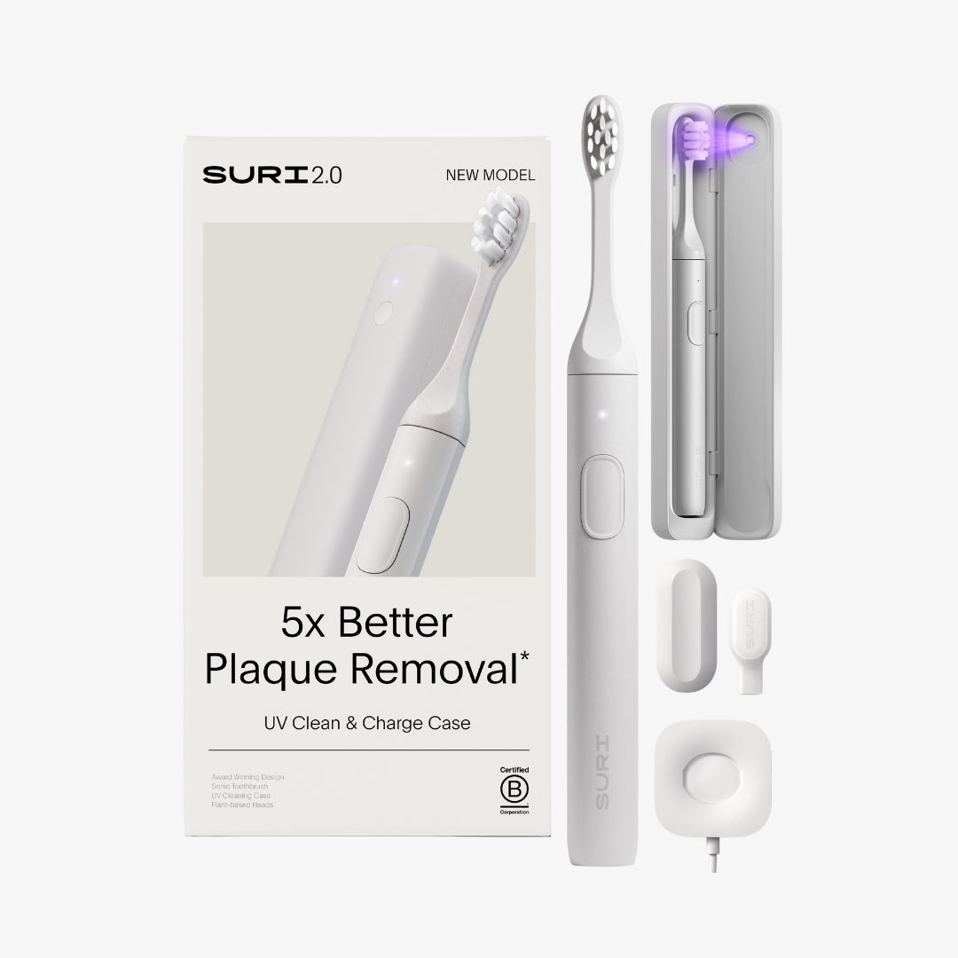 Sonic 2.0 Sustainable Electric Toothbrush with UV Cleaning Travel Case