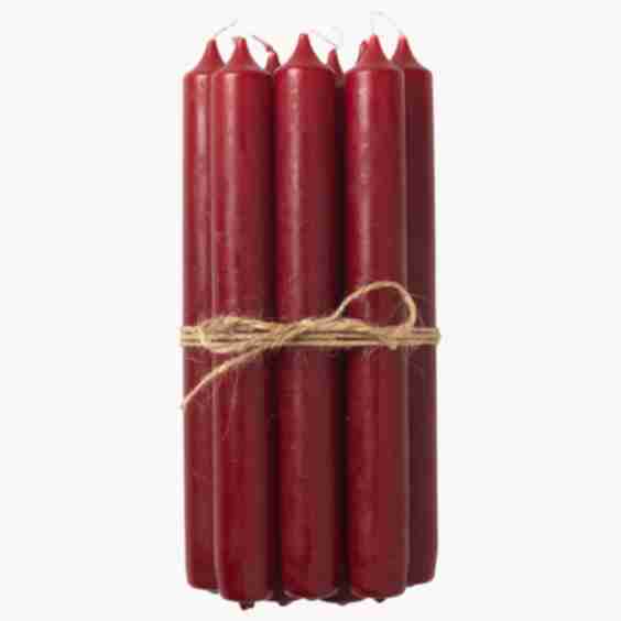 Classic Taper Candles, 10 Pieces