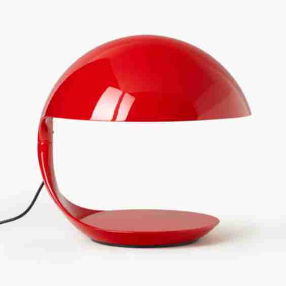 Cobra Table Lamp With Rotating Lampshade