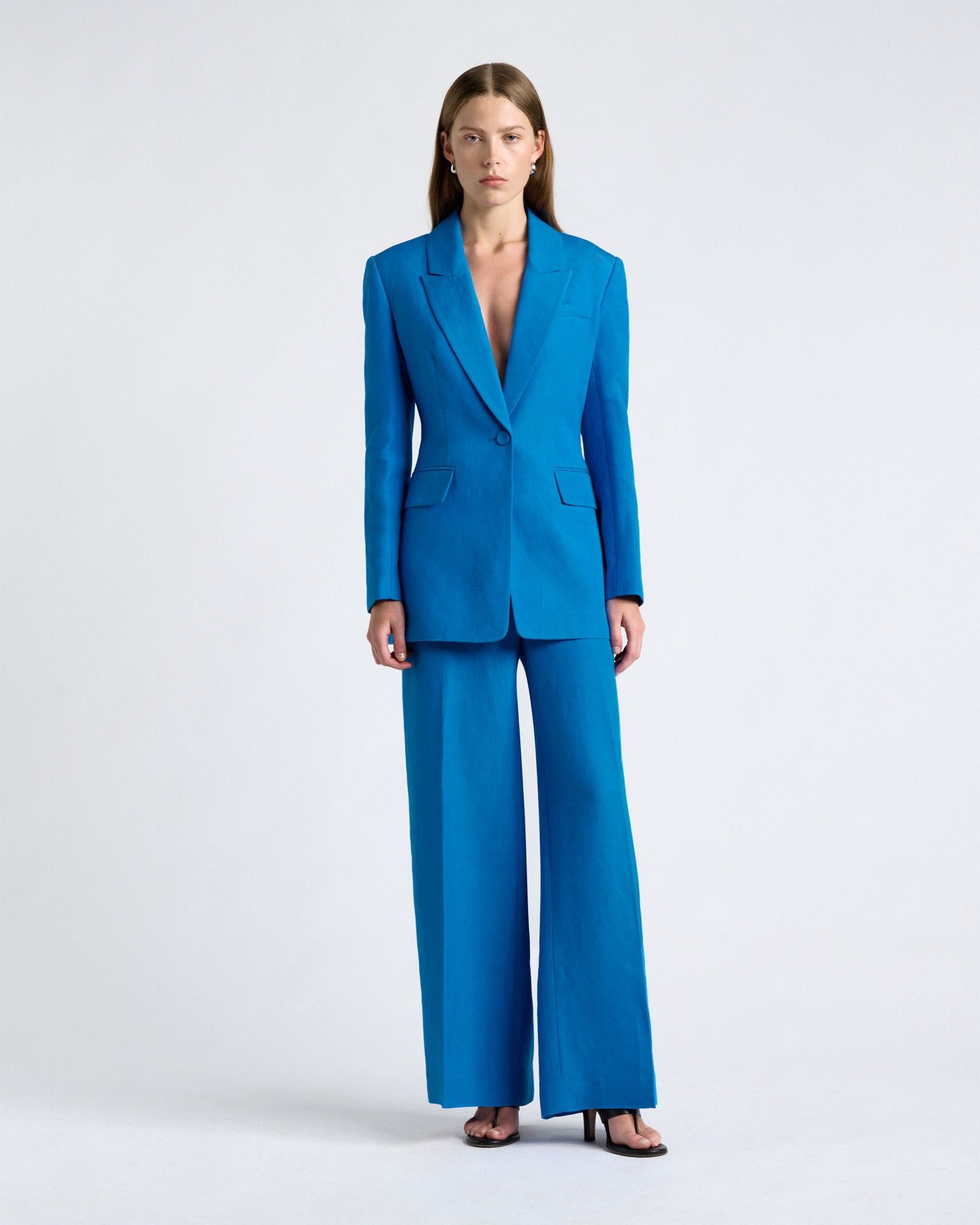 Lustre Linen Blend Blazer