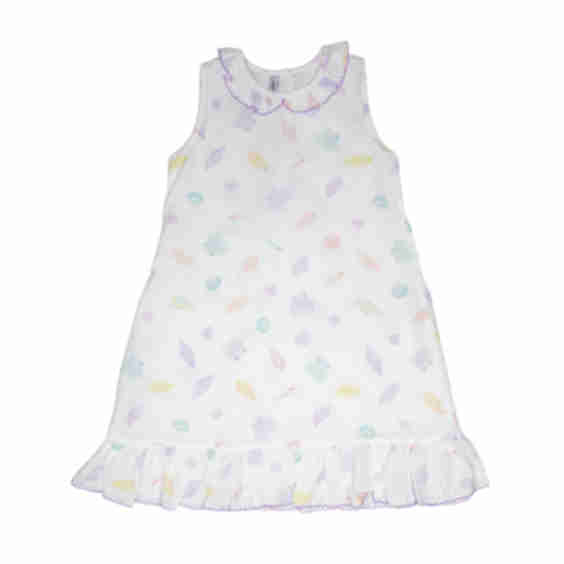 Seashell Print Gown