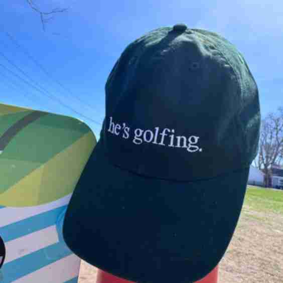 He’s Golfing Hat