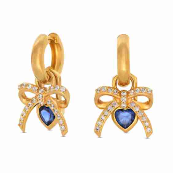 Tied To You Hoop Earrings