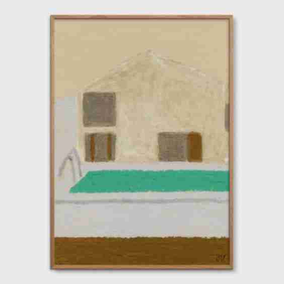 Hotel Swimming Pool Art Print