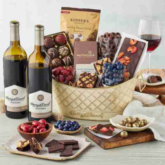 Chocolate And Wine Gift