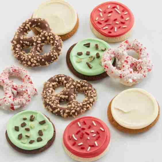 Holiday Cookies And Pretzels