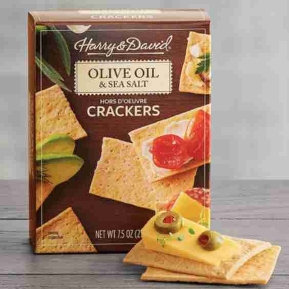 Olive Oil And Sea Salt Hors Doeuvre Crackers