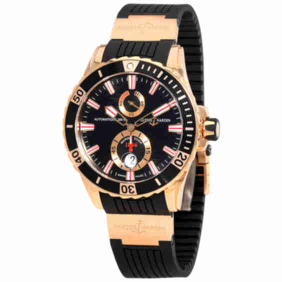 Maxi Marine Diver with Wave Design Automatic Watch