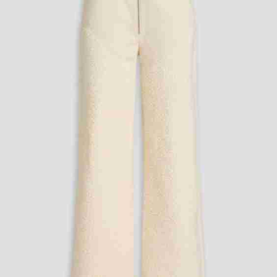 Kozzy Wool-Blend Wide-Leg Pants