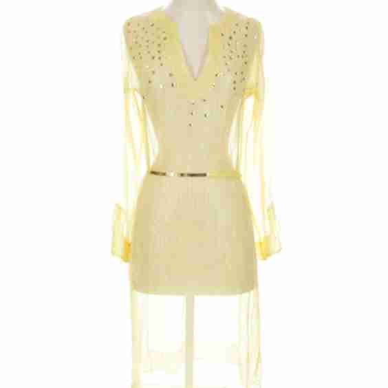 Long Sleeve Silk Top