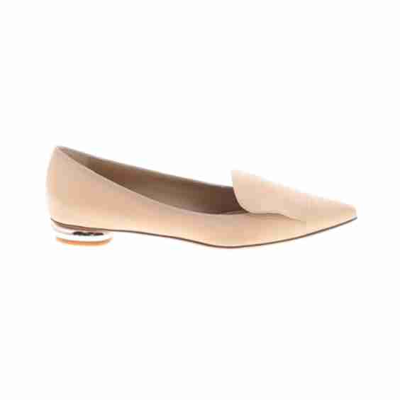 Ivory Tan Flats Size 40 Ivory Tan