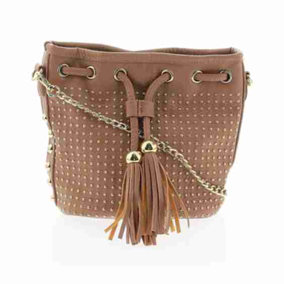 Tan Bucket Bag 