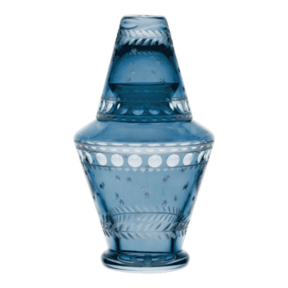 Staro Bedside Decanter In Slate 2 Pieces