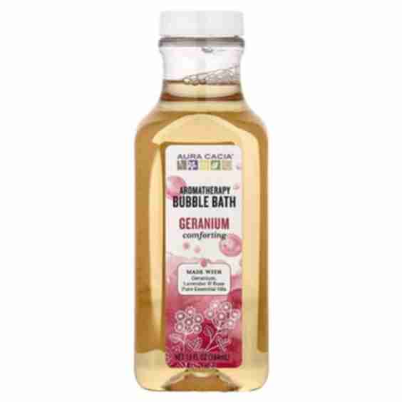Aromatherapy Bubble Bath, Geranium, 13 Fl Oz