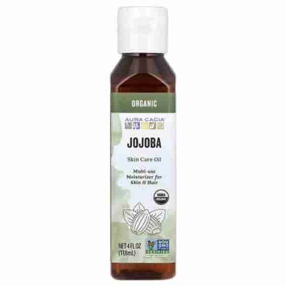 Organic Skin Care Oil Jojoba 4 Fl Oz 118 Ml