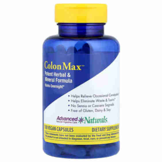 Colonmax Potent Herbal Mineral Formula Vegan Capsules