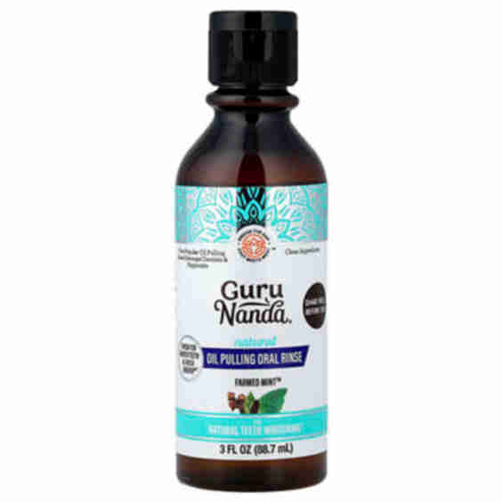 Natural Oil Pulling Oral Rinse Farmed Mint 3 Fl Oz 88 7 Ml