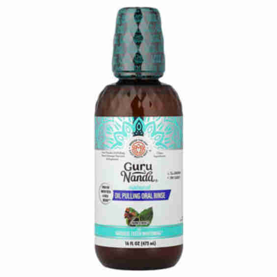 Natural Oil Pulling Oral Rinse, Farmed Mint
