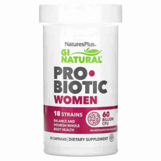 GI Natural Probiotic Women, 60 Billion CFU