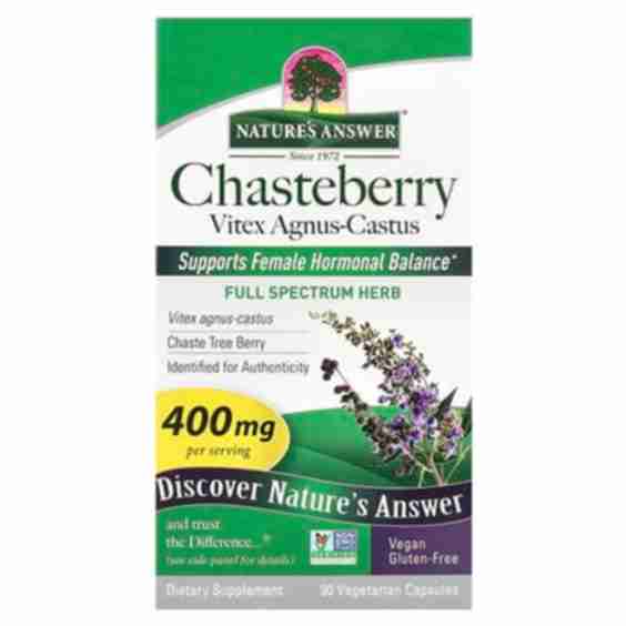 Chasteberry Vitex Agnus Castus Vegetarian Capsules