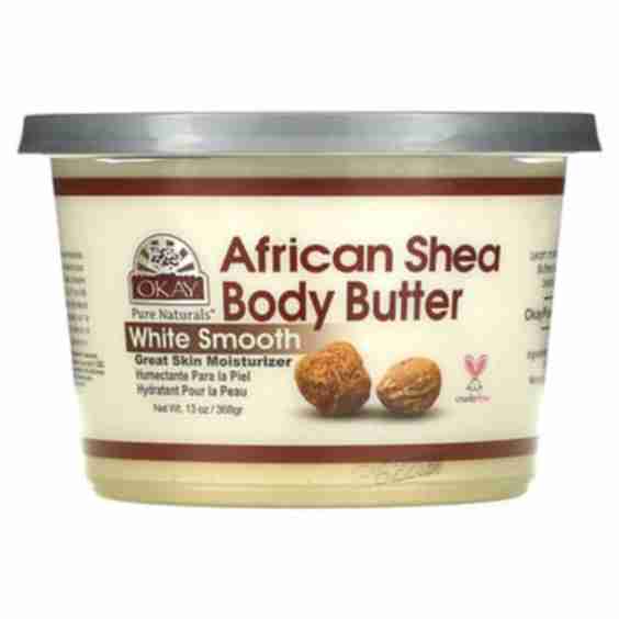 African Shea Body Butter - White Smooth 