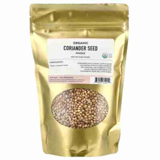 Organic Coriander Seed, Whole