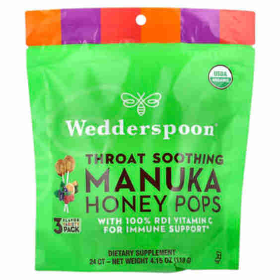Throat Soothing Manuka Honey Lollies 3 Flavour Variety Pack 24 Count 4 15 Oz 118 G