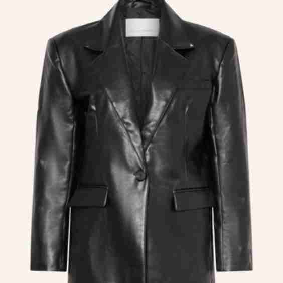 Insa Blazer in Leather Look