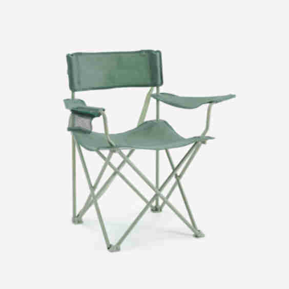 Comfortable Folding Camping Chair with Armrests