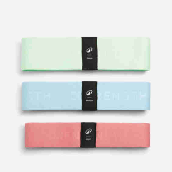Corength Woven Glute Bands x3, 10-14-22 kg