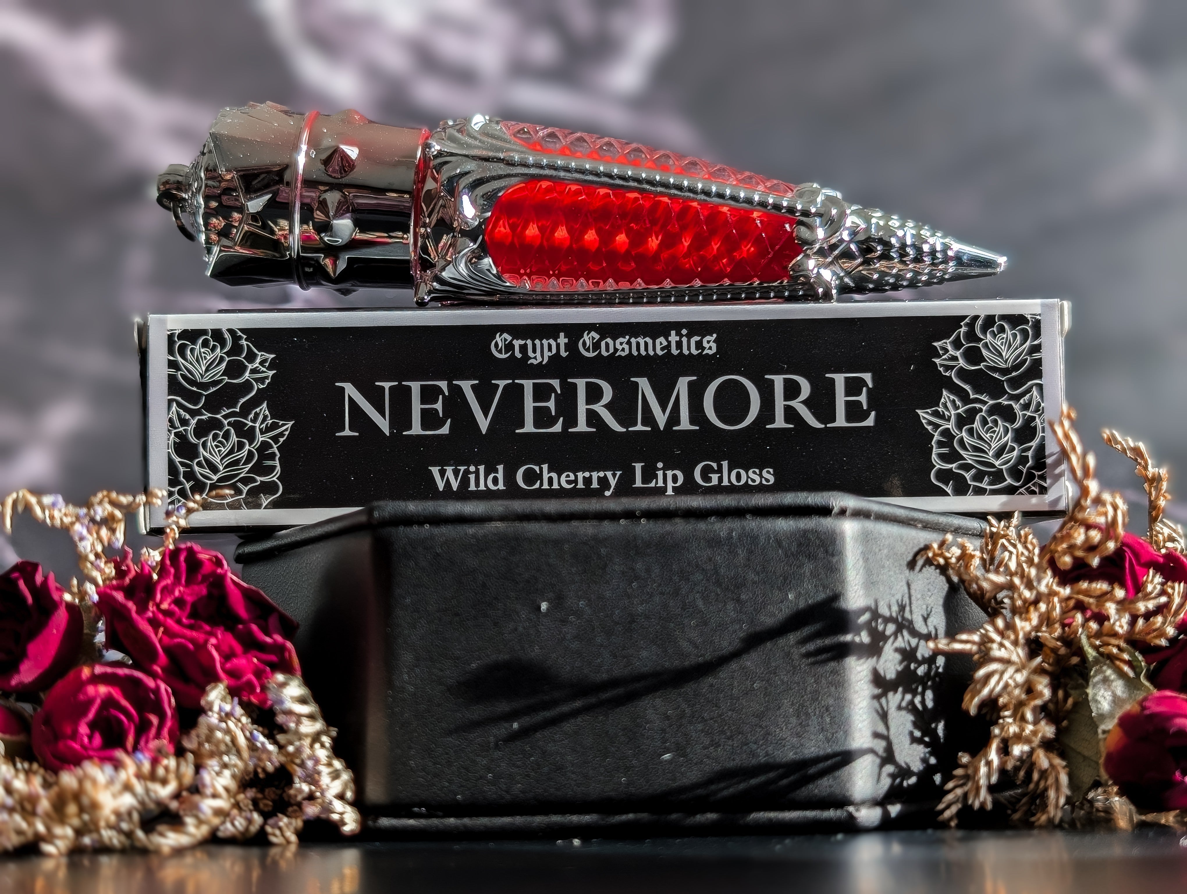 Nevermore Silver Edition Red Wild Cherry Lip Gloss