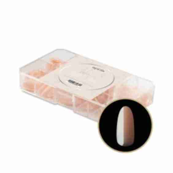 Gel X Neutrals Natural Emma Round Medium 150 Pc