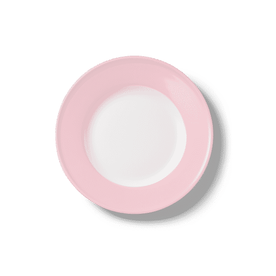 Solid Color Dessert Plate 21 Cm Rim 