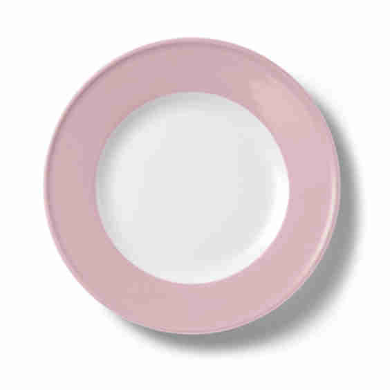 Solid Color Plate 28 Cm Rim 