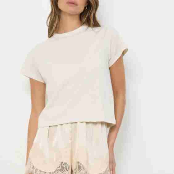 Nobody Knows Champagne Shorts