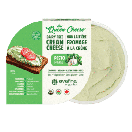 Queen Cheese | Pesto Cream Cheese (Case of 6)