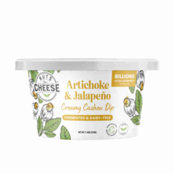 Artichoke & Jalapeño Creamy Cashew Dip