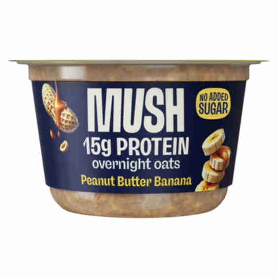 Peanut Butter Banana Overnight Oats