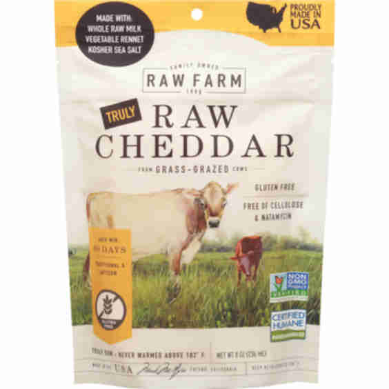 Raw Cheddar Cheese