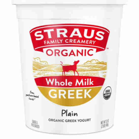 Organic Plain Whole Milk Greek Yogurt