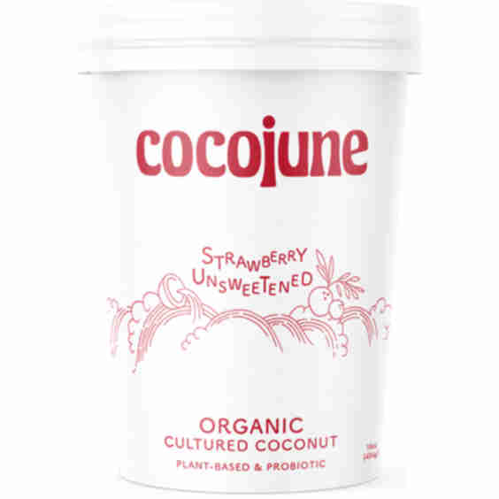 Organic Unsweetened Strawberry Cultured Coconut