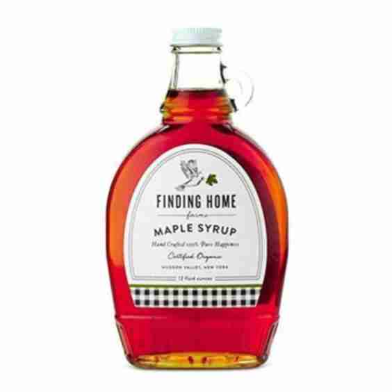 Organic Pure Maple Syrup in Decorative Glass Bottle - 12 Ounces